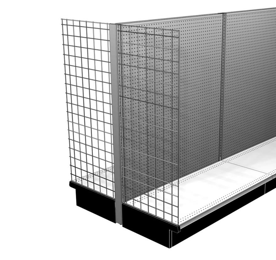 Wire Grid End Panels - Lozier