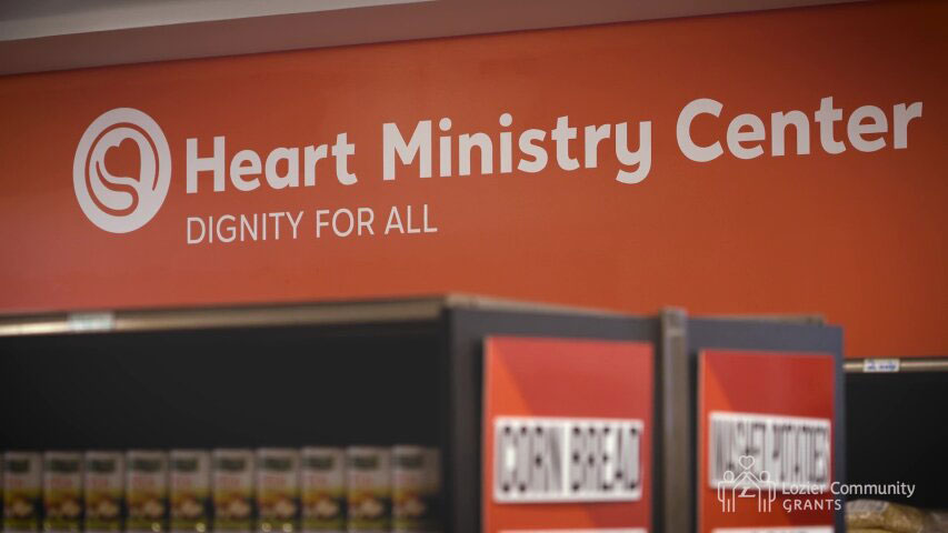 Lozier Community Grant Supports Heart Ministry Center’s mission to provide dignity for all